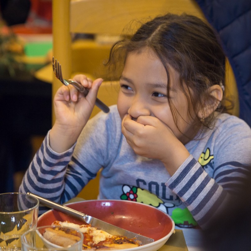 Fund a Child's School Lunches for 1 Year at the "Casa per Crescere"