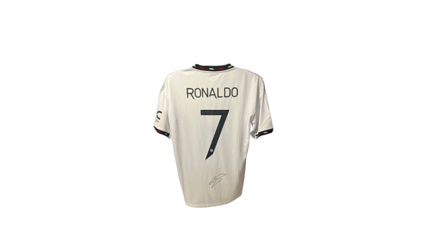 Cristiano Ronaldo's Manchester United Signed and Framed Shirt - CharityStars