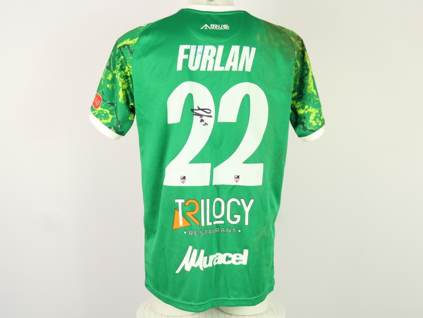 Furlan's Unwashed Signed Shirt, Padova vs Catania - Coppa Italia Serie C 2024 Final