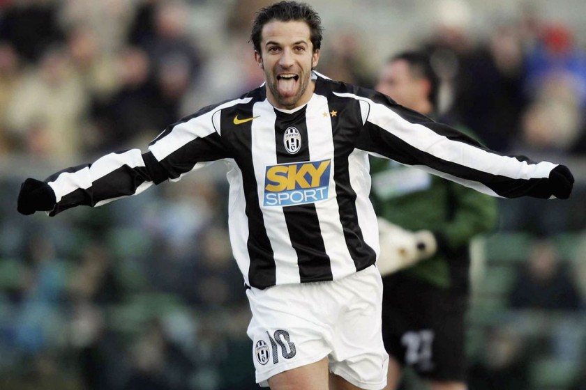 Del piero best sale signed jersey