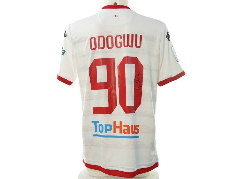 Odogwu's Signed Unwashed Shirt, Sudtirol vs Sassuolo 2024