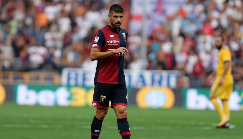 Veloso's Match-Issued and Signed Genoa Shirt, Serie A 2017/18