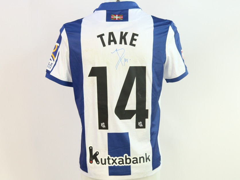 Take Kubo's Signed Unwashed Shirt, Real Sociedad vs Osasuna 2024