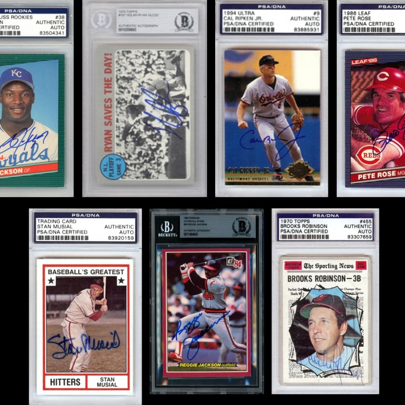 Baseball Greats Mystery Box: Hand Signed Card