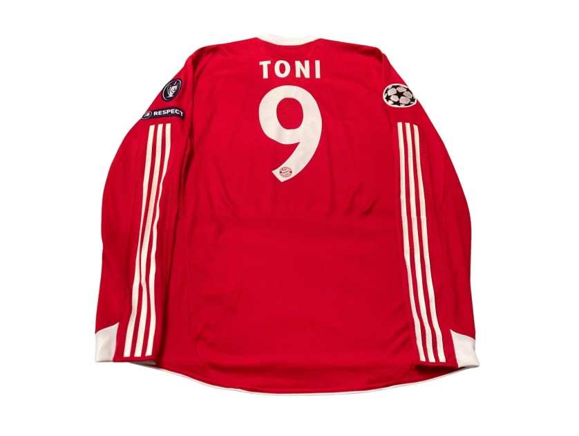 Toni's Bayern Monaco Match-Issued Shirt, 2008/09