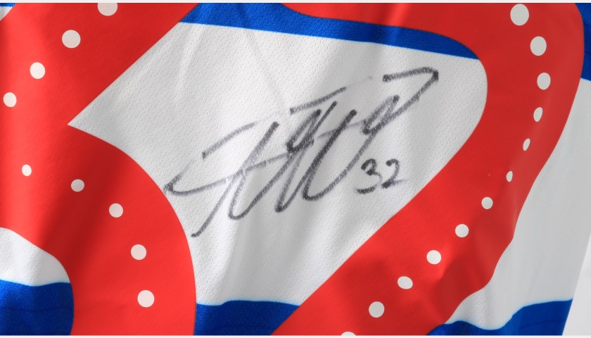 Wells' Queens Park Rangers Match-Issued Signed Poppy Shirt - CharityStars