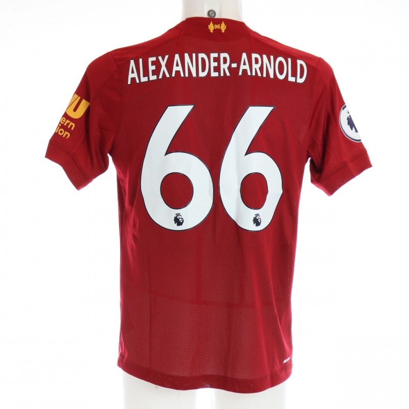 Maglia Alexander-Arnold Liverpool FC in edizione limitata, 2019/20 – preparata ed autografata 