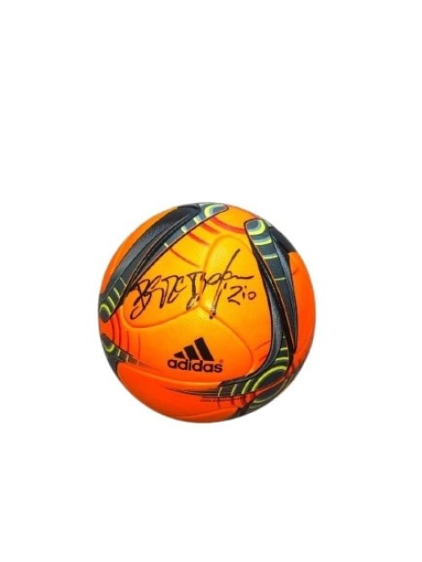 Europa League Official Ball - Signed by Giuseppe Bergomi