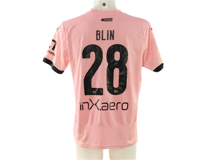 Maglia Blin Spezia vs Palermo Unwashed, 2025