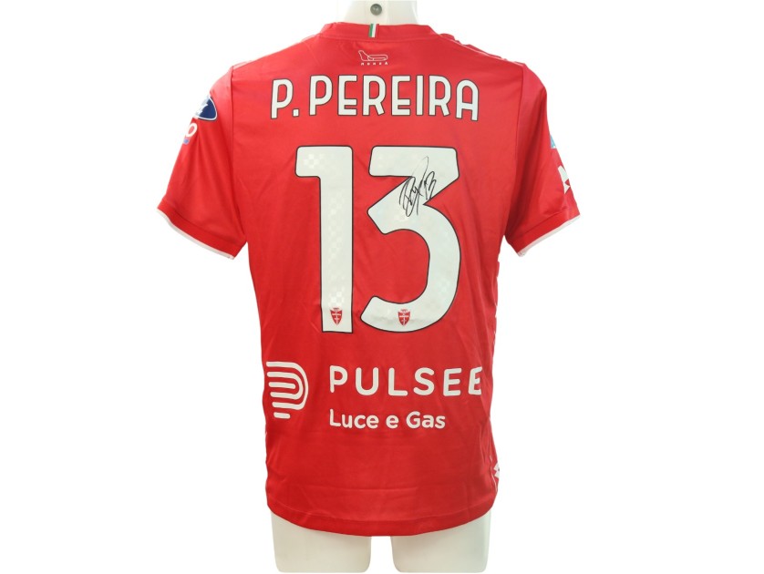 Pereira's Signed Unwashed Shirt, Monza vs Roma 2024