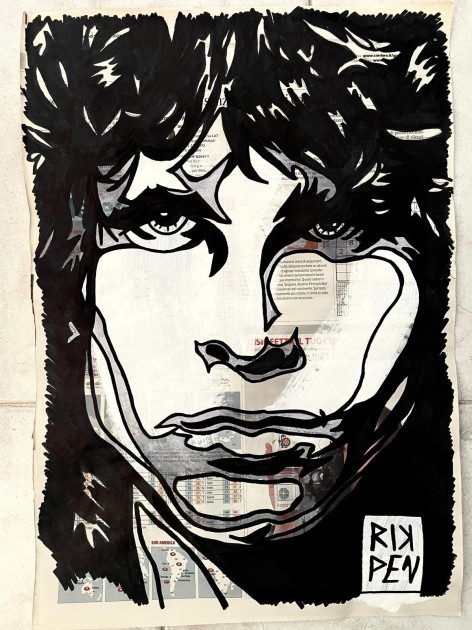 Jim Morrison: Unique Work on RikPen's Newspaper