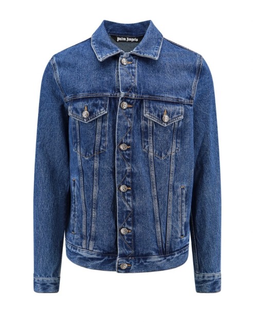 Monogram Denim Jacket di Palm Angeles