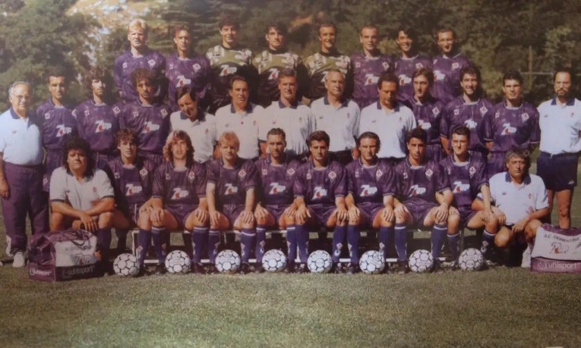 Sottil's Fiorentina Worn Shirt, 1994/95