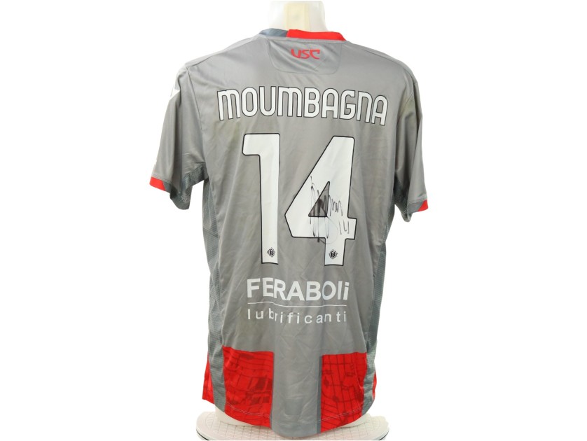 Moumbagna's Signed Unwashed Shirt, Cremonese vs Parma 2025