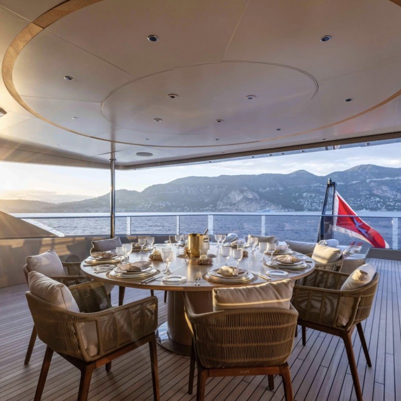 Ultra-exclusive Private Cocktail & Dinner For 8 On Board M/Y "Anjelif"