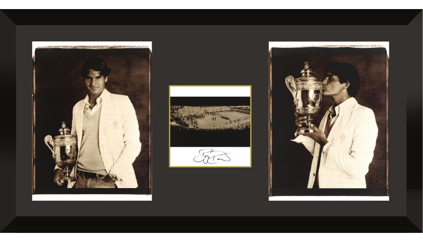 Roger Federer Legend Polaroids Signed Limited Edition  