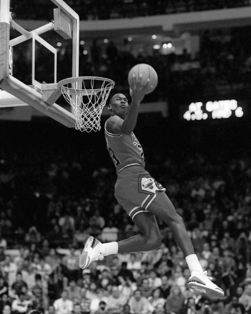 Michael Jordan Press Photograph