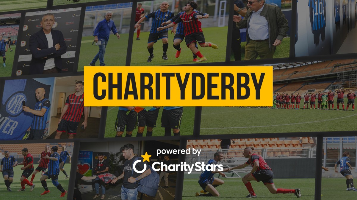 Sport and solidarity take the field at San Siro Stadium for the 6th edition of CharityDerby
