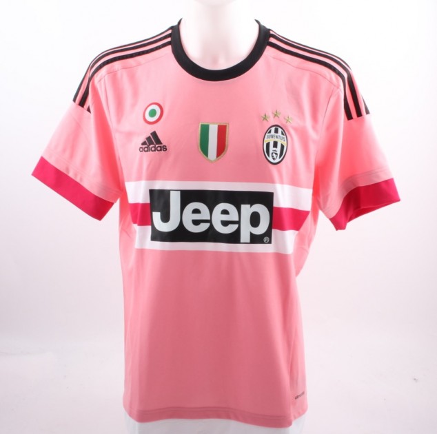 Official Morata Juventus shirt season 15/16 - signed by the players