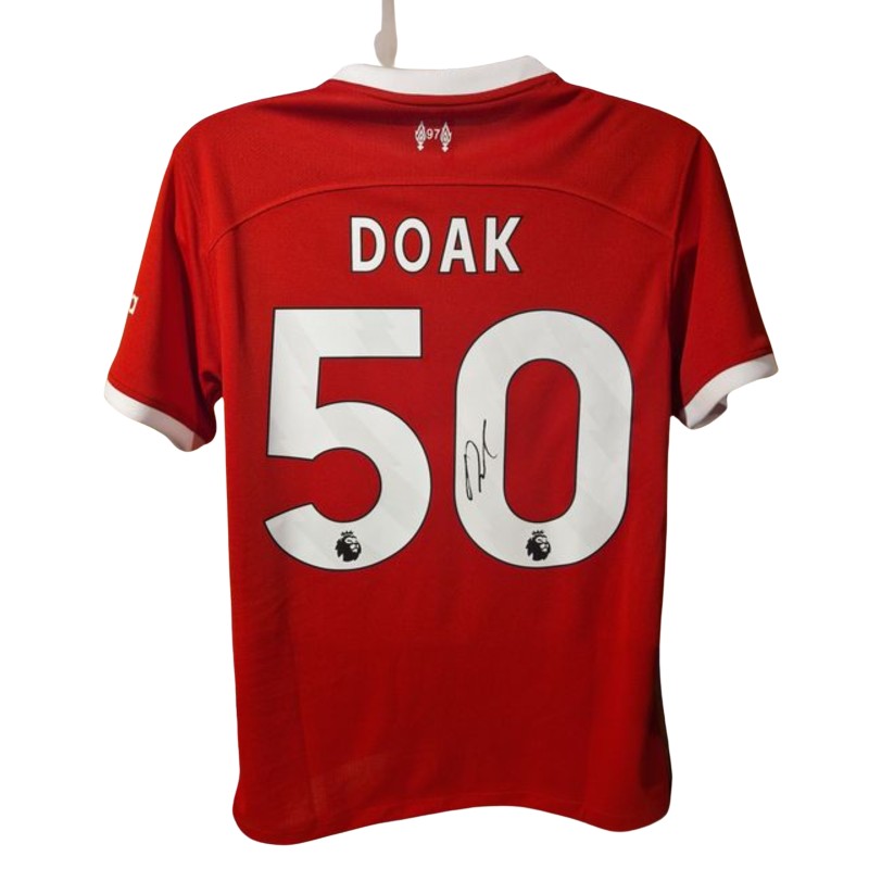 Ben Doak's Liverpool 2023/24 Signed Replica Shirt