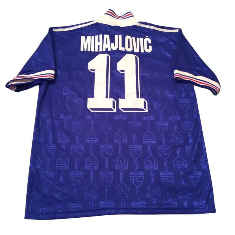 Mihajlovic's Jugoslavia Match-Issued Shirt, 1996/97