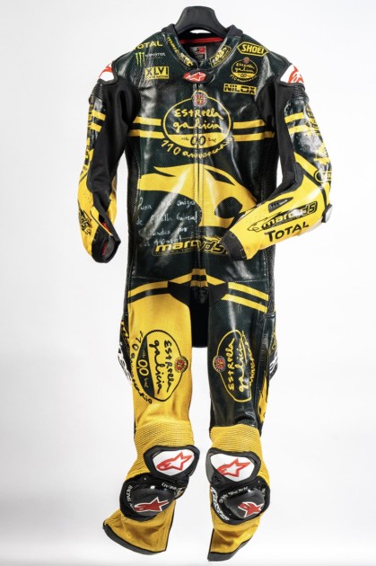 Alex Marquez's Estrella Galicia 110th Anniversary Commemorative Leathers