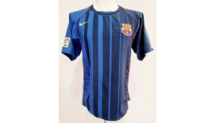 FC Barcelona 2004-2005 Home Shirt #10 Ronaldinho - Online Store