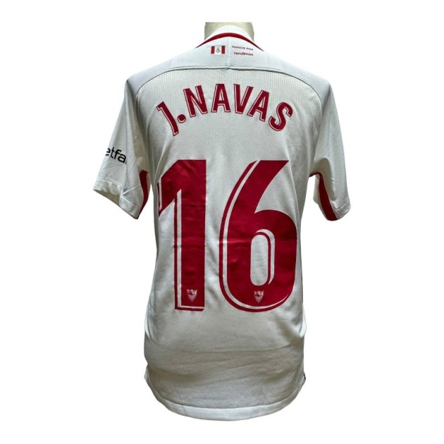 J. Navas' Match-Issued Shirt, Sevilla vs Espanyol 2018
