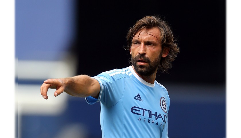 Pirlo's Official New York City Signed Shirt, 2015/16 