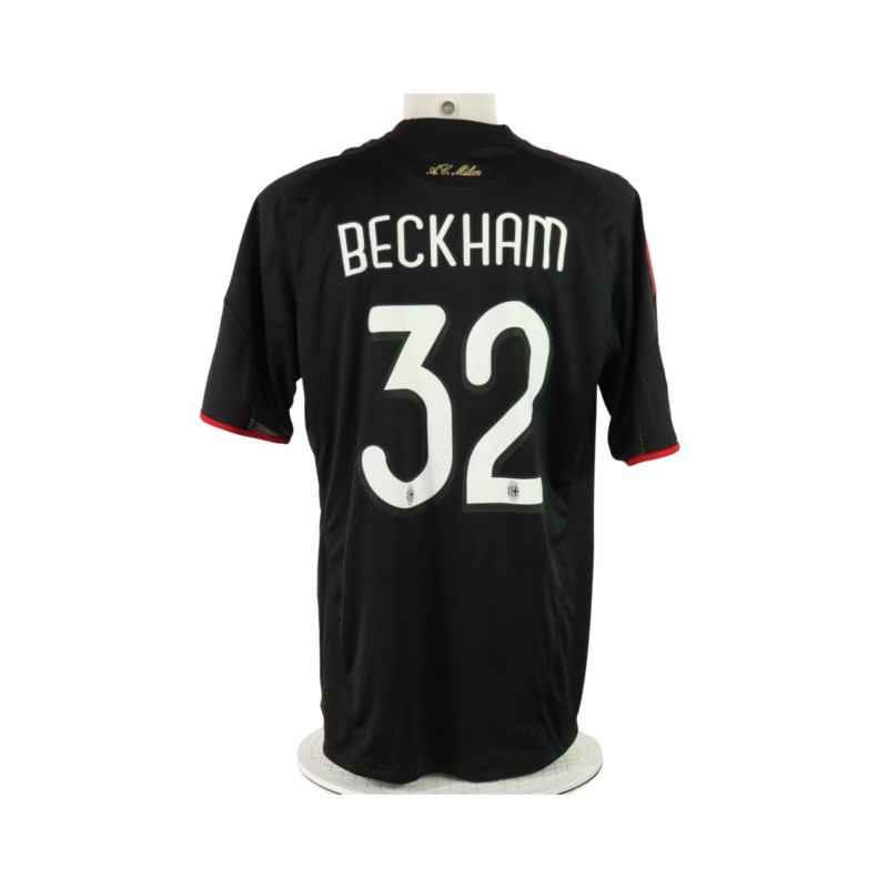 Beckham's AC Milan Issued Shirt, 2009/10