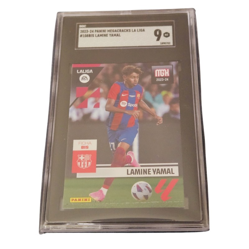 Lamine Yamal LaLiga Panini Megacracks, 2023/24 - #108 Bis