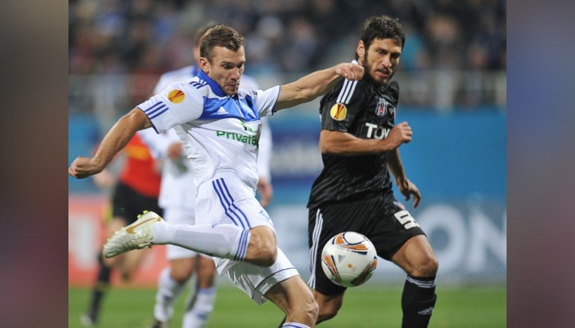 Shevchenko's Dynamo Kiev Signed Match Shirt, 2010/11