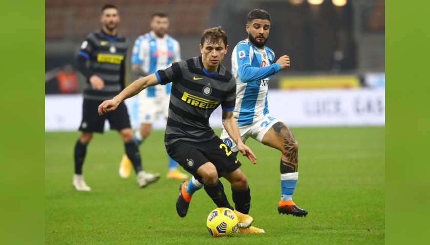 Barella's Official Inter Signed Shirt, 2020/21