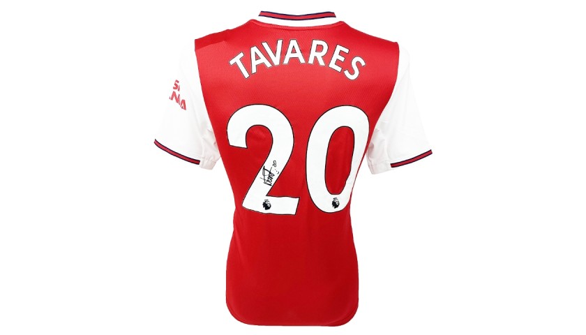 Nuno Tavares' Arsenal Signed Shirt