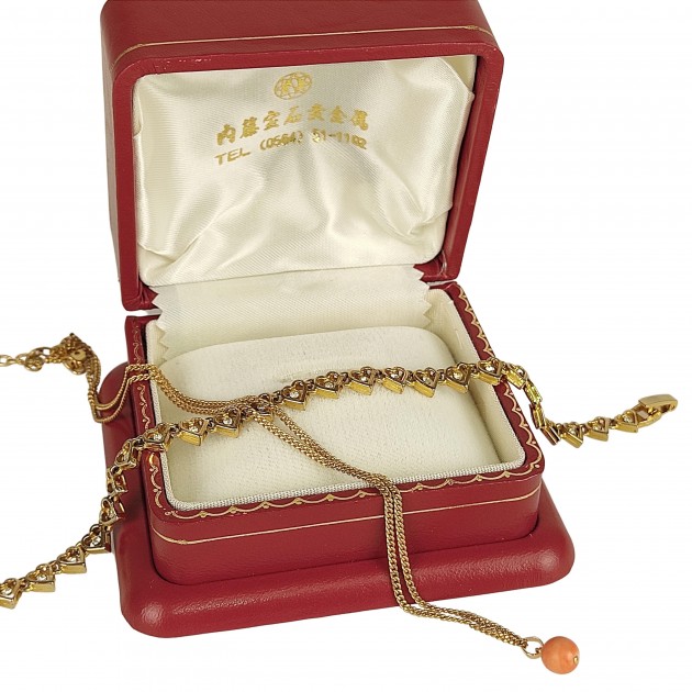 Gold-Plated Vintage Accessories Set