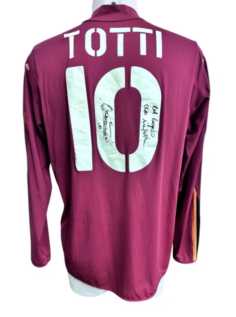 Totti's Match-Issued Shirt, Roma vs Sampdoria 2004 - Limited Edition