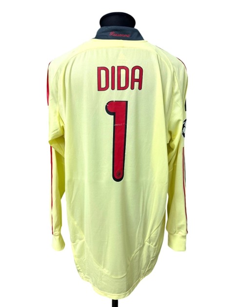 Dida's Milan Match-Worn Shirt, UCL 2008/09