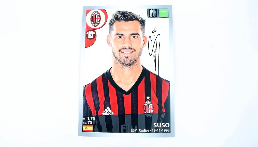 Suso, Limited Edition Box and Signed Maxi Sticker
