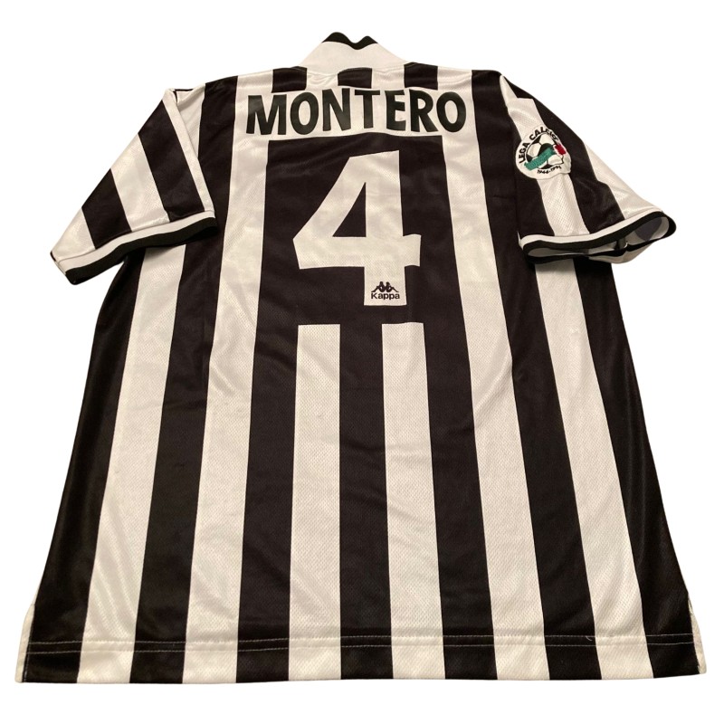 Montero's Juventus Match-Worn Shirt, 1996/97