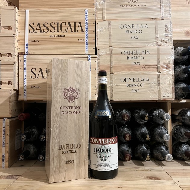 Barolo Cascina Francia DOCG 2020 Magnum Giacomo Conterno - in Wooden Case