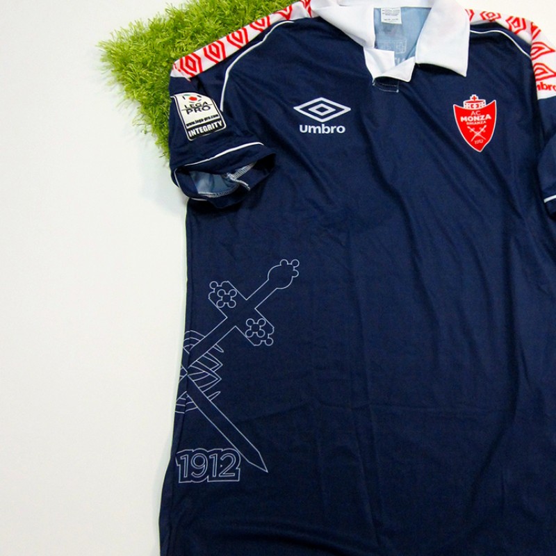 Foglio match issued shirt with Monza in LegaPro 2014/2015