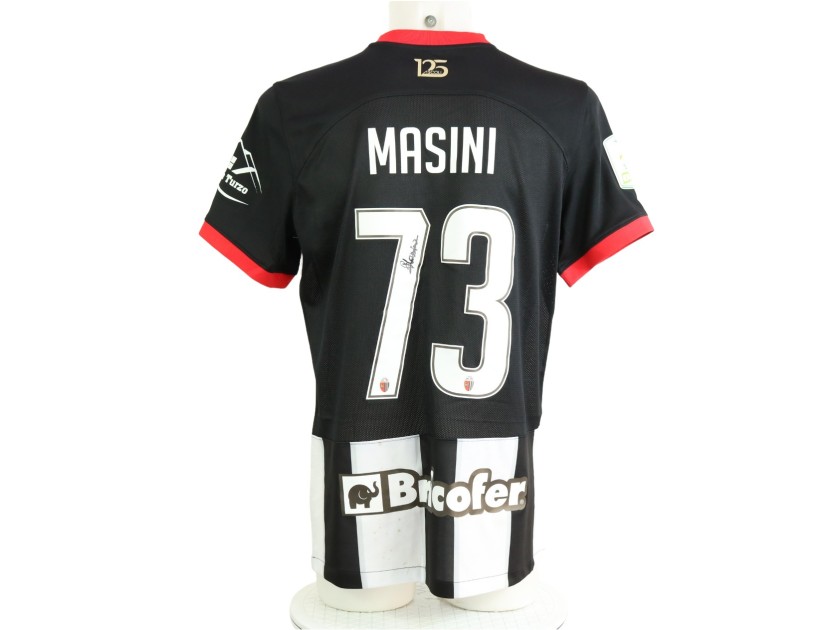 Masini's Unwashed Signed Shirt, Ascoli vs Feralpisalo 2023 