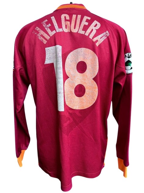 Helguera's Roma Match-Issued Shirt 1997/98