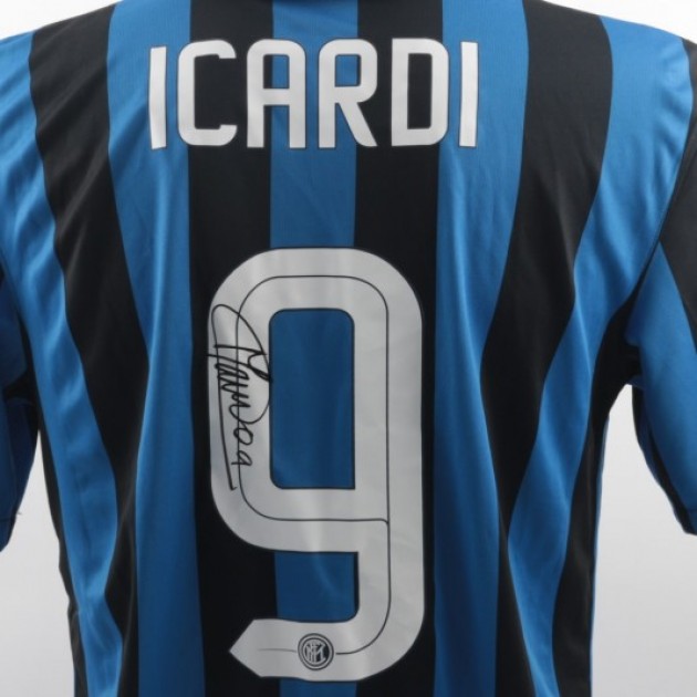 Official icardi Inter shirt, Serie A 2015/2016 - signed