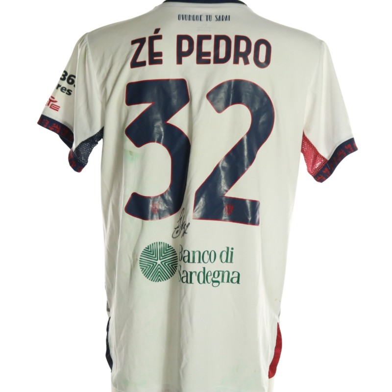 Zé Pedro's Signed Unwashed Shirt, Inter vs Cagliari 2026