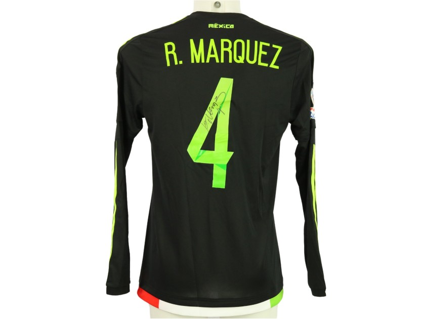 Marquez's Mexico Signed Match Shirt, 2015/16