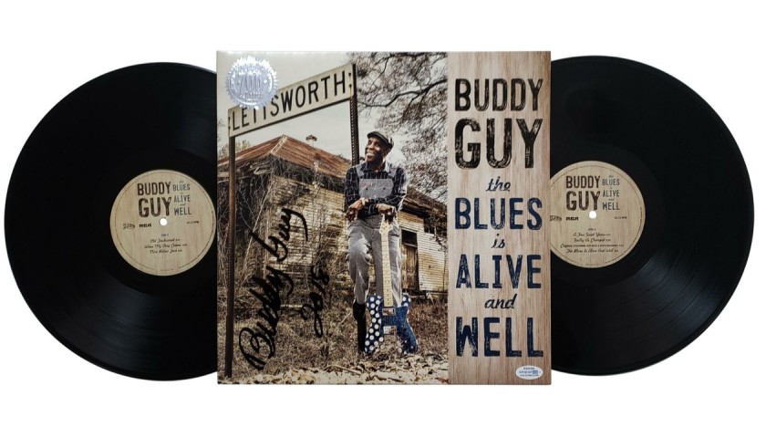 Buddy Guy Signed Record Album