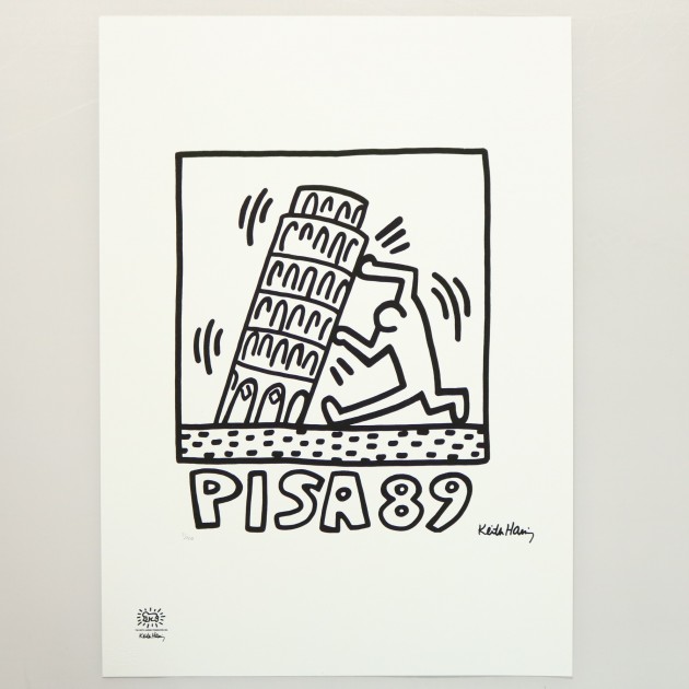 Keith Haring Signed Lithograph 