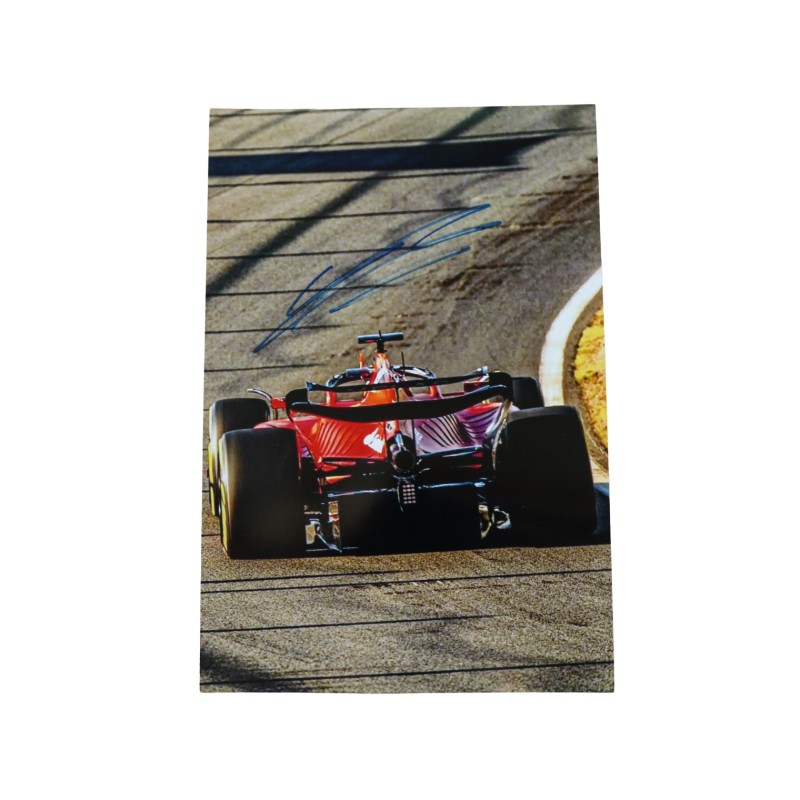 Fotografia - Autografata da Charles Leclerc