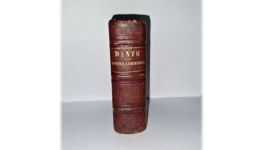 Dante Alighieri 1902 Edition of The Divine Comedy CharityStars